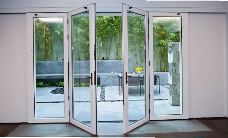 Ví dụ về kích thước cửa chính 4 cánh phổ biến