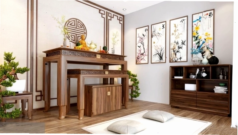 Vị trí và hướng đặt bàn thờ theo phong thủy