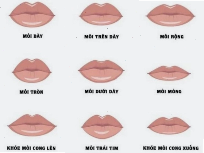 Xem tướng dáng môi phụ nữ, yếu tố quan trọng trong nhân tướng học