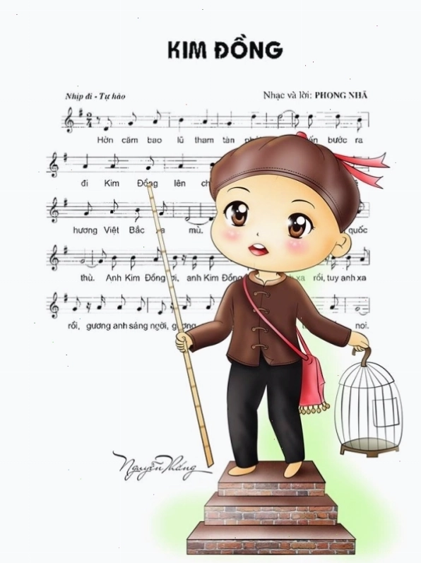 Anh hùng dân tộc qua nét vẽ chibi anh hùng đầy tinh tế