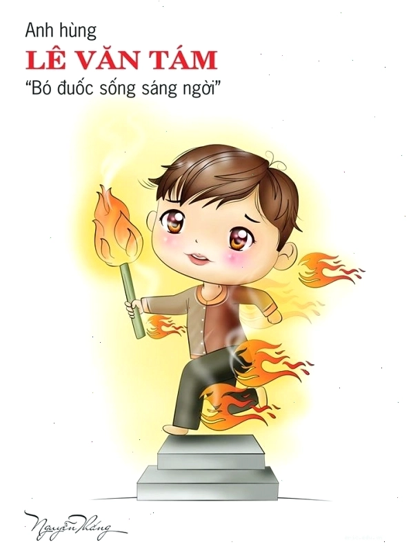 Bộ sưu tập chibi nhân vật lịch sử Việt Nam phong cách hiện đại