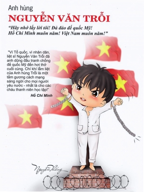 Hình ảnh chibi truyền thống tái hiện bối cảnh lịch sử xưa