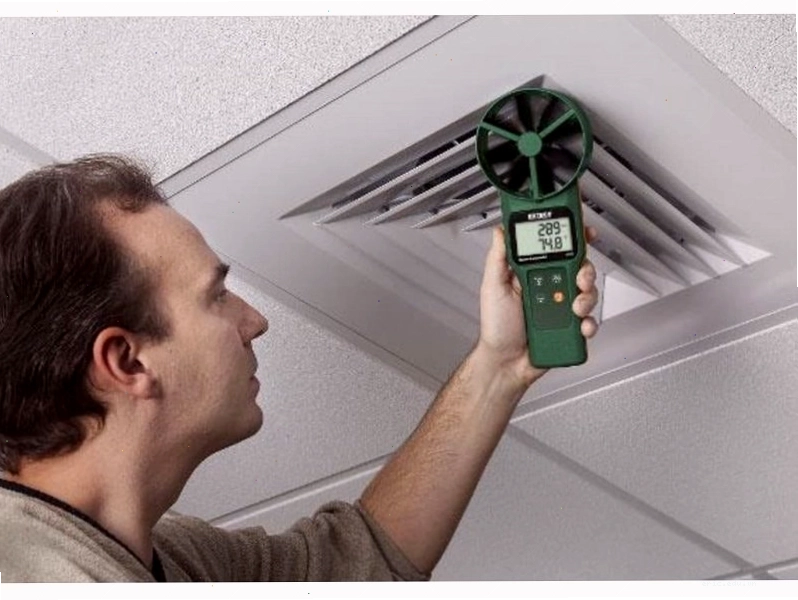 Hướng dẫn thao tác sử dụng máy đo gió cầm tay đúng cách