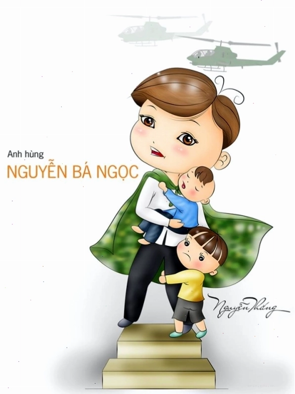 Nhân vật lịch sử vẽ lại theo phong cách chibi anime sinh động