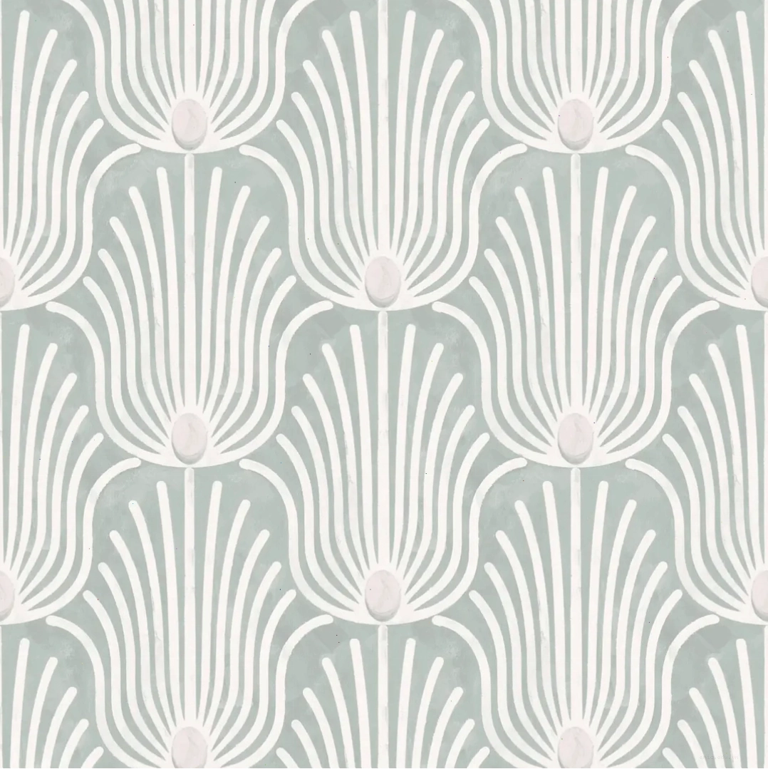 Classic 1920s interior decor wallpaper style