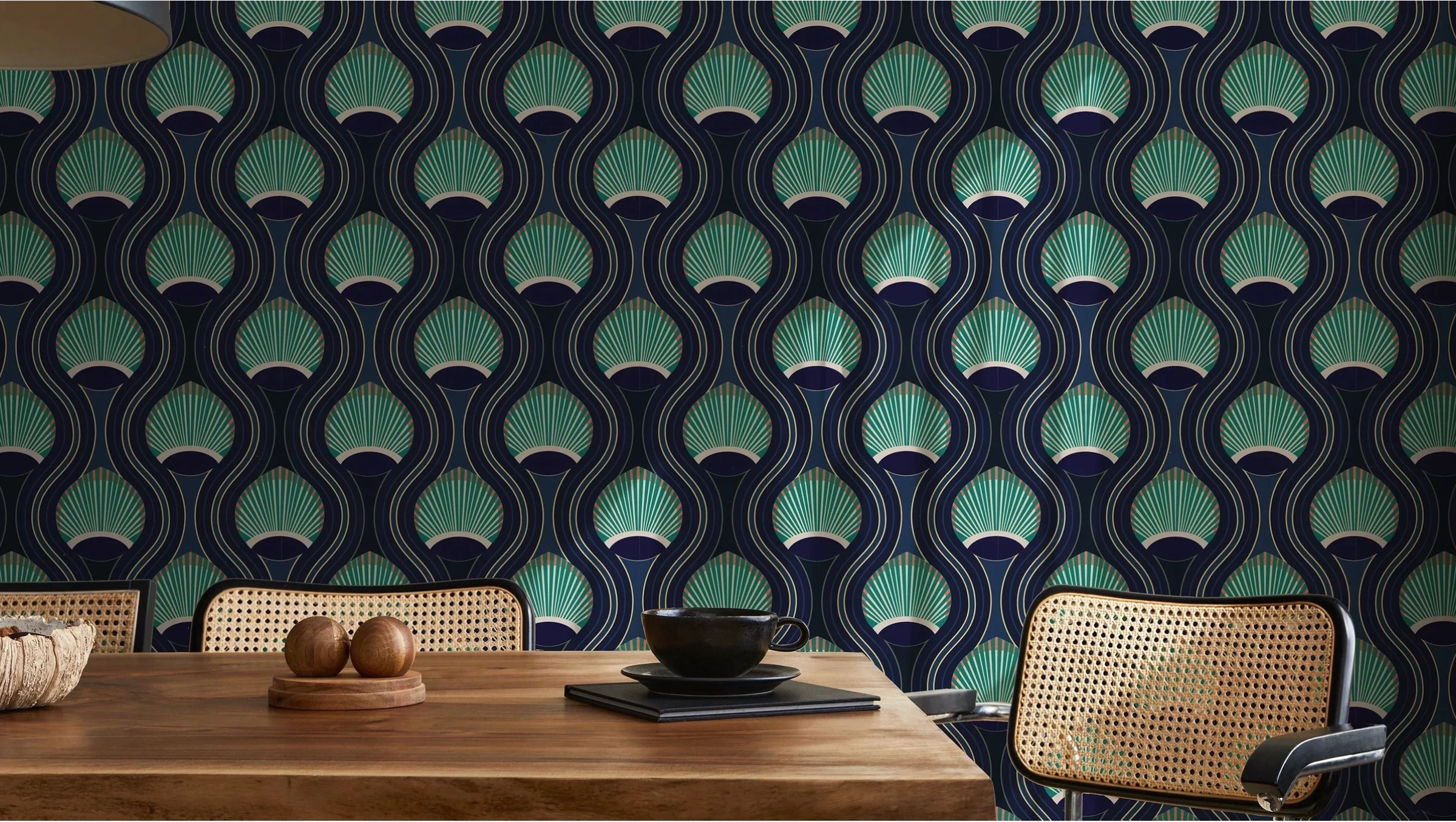 Classic ART DECO WALLPAPER pattern