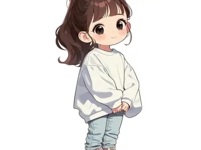 Khám phá những bức ảnh chibi cute độc đáo đầy màu sắc