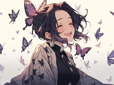 Ảnh Shinobu cute dễ thương trong những khoảnh khắc đáng nhớ