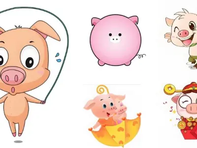 Bộ ảnh heo cute chibi gây bão mạng xã hội nhờ độ dễ thương