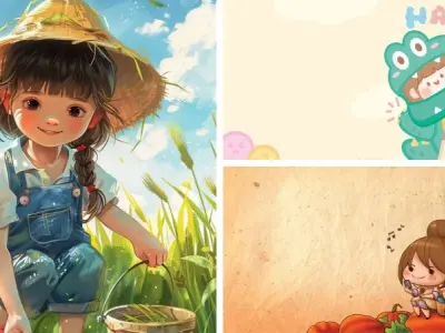 Tuyển tập hình nền chibi cute khiến dân mạng phát cuồng