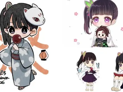 Tuyển tập ảnh Kanao chibi đẹp mê mẩn mọi ánh nhìn