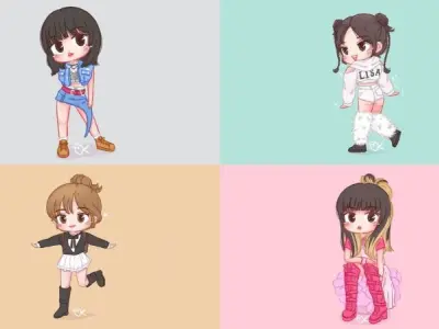Bộ sưu tập 55+ ảnh Lisa chibi siêu đáng yêu và sống động