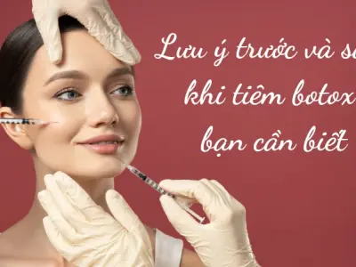 Botox là gì? Những lưu ý quan trọng trước và sau tiêm
