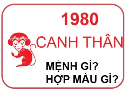 Tuổi 1980 mệnh gì? Gợi ý đá phong thủy hợp mệnh