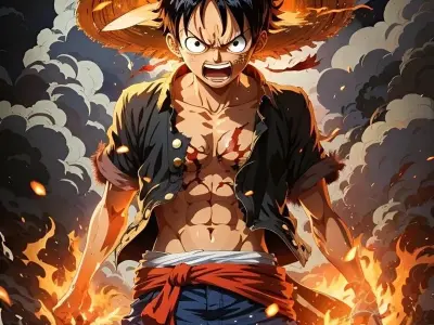 Bộ sưu tập ảnh avatar Luffy ngầu chất trong One Piece
