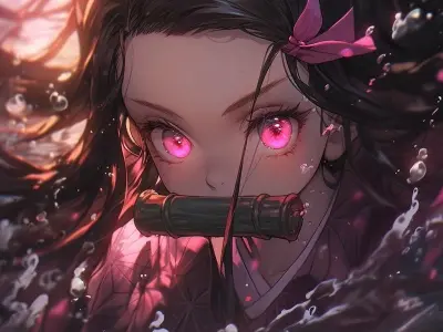 Bộ sưu tập ảnh avatar Nezuko Kamado đẹp dễ thương