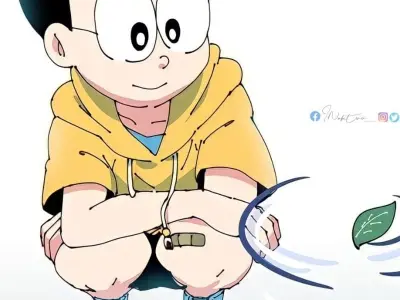 Bộ sưu tập ảnh avatar Nobita dễ thương đáng yêu nhất