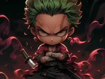 Bộ sưu tập ảnh avatar Zoro ngầu mạnh mẽ trong One Piece