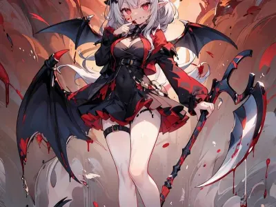 Bộ sưu tập ảnh anime ác quỷ chất lừ dành cho fan anime