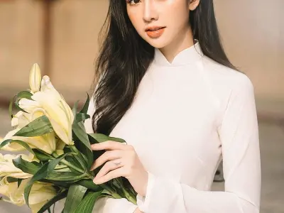 Bộ sưu tập avatar gái xinh mặc áo dài đẹp nhất 2025