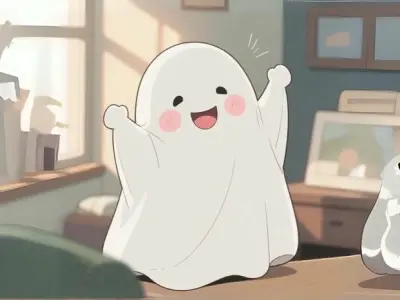 Bộ sưu tập avatar ma cute dễ thương đáng yêu cực hot