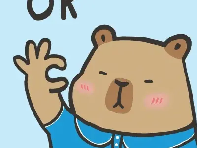 Ảnh capybara meme bá đạo hot trend mạng xã hội 2025