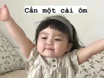 Kho ảnh meme ôm độc đáo siêu dễ thương hot trend