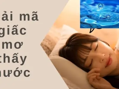 Giải mã giấc mơ thấy nước báo hiệu tài lộc sắp gõ cửa nhà