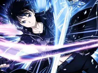 Bộ sưu tầm avatar Kirito hắc kiếm sĩ song kiếm siêu ngầu