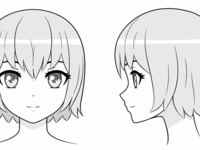 Hướng dẫn chi tiết cách vẽ đầu và khuôn mặt nhân vật anime nữ