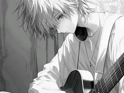 Khám phá 68+ ảnh anime nam buồn đen trắng đẹp và sâu lắng