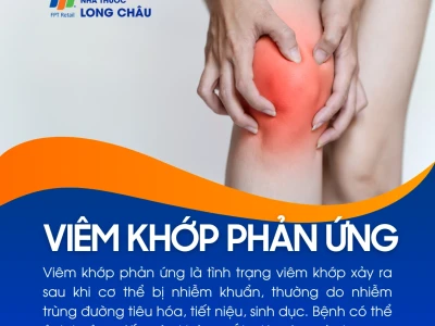 Viêm khớp phản ứng: Nguyên nhân, triệu chứng và cách điều trị