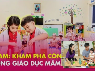 STEAM và trẻ em khám phá môi trường giúp phát triển tư duy toàn diện